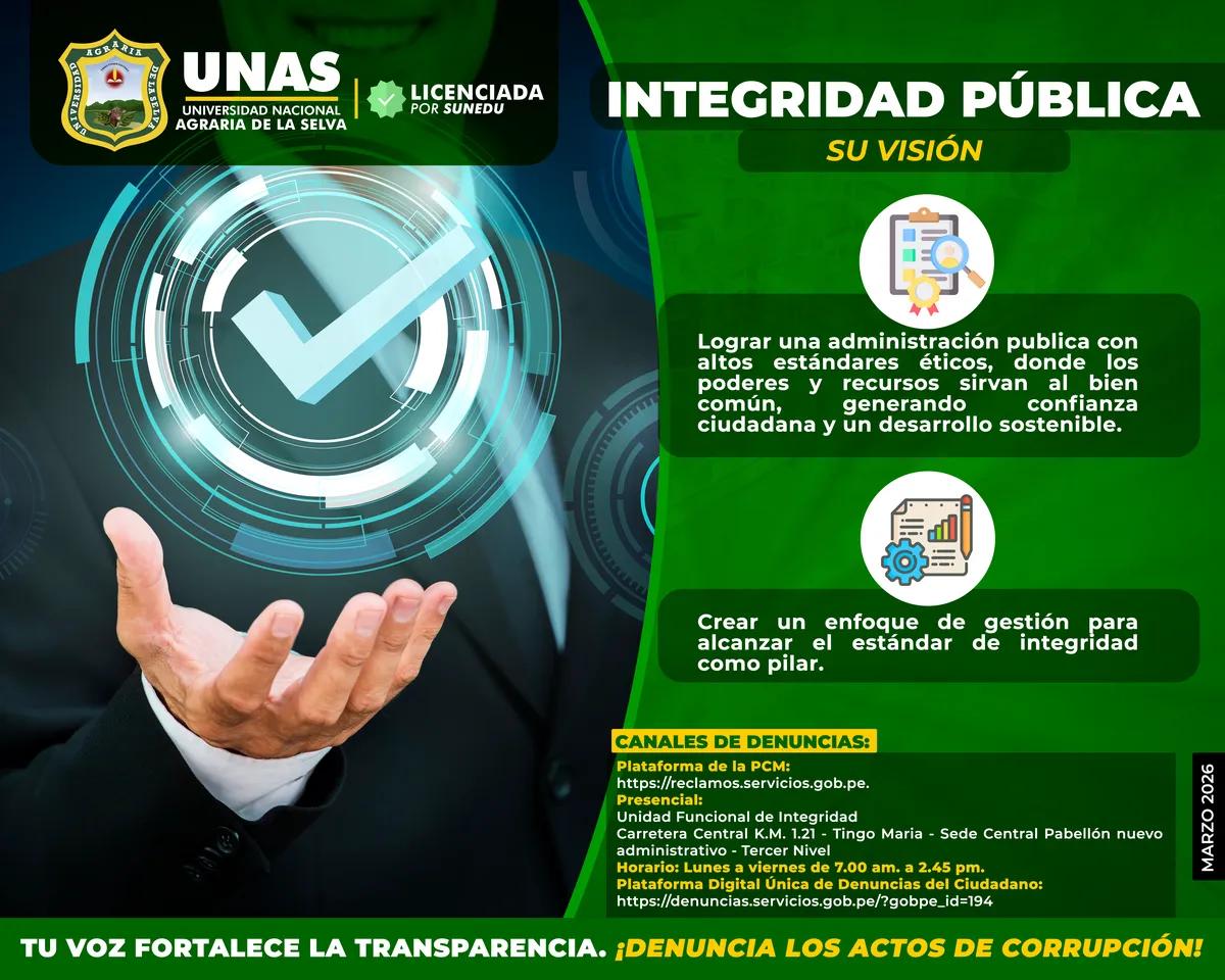 UNAS reforça seu compromisso com a Integridade Pública e Transparência