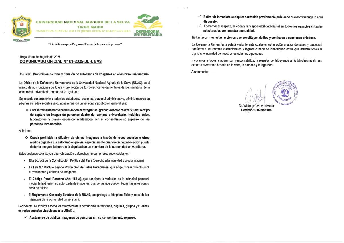 Proibição de captação e divulgação não autorizada de imagens no ambiente universitário