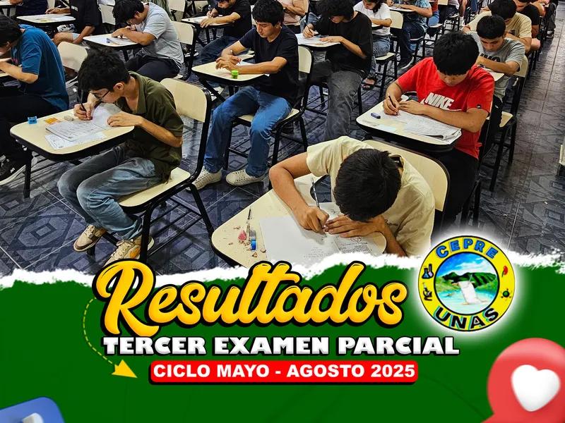 CEPRE UNAS THIRD PARTIAL RESULTS MAY AUGUST 2025
