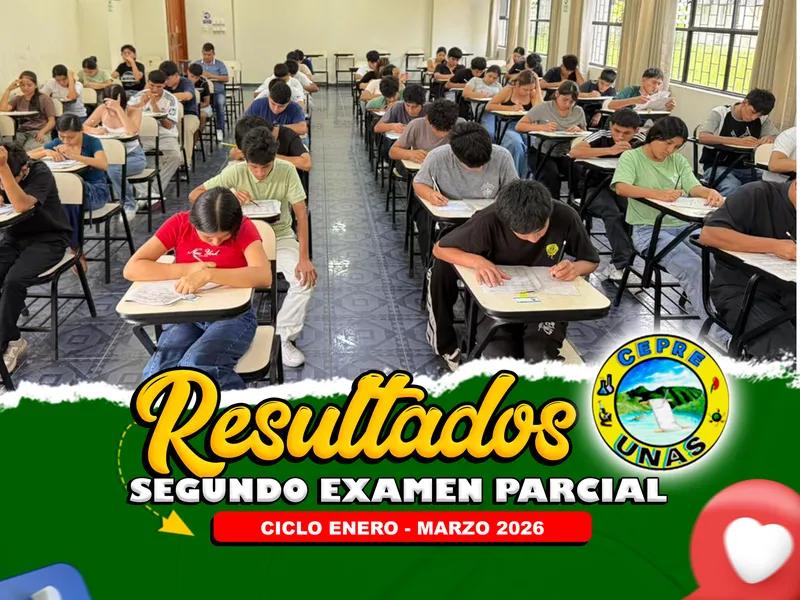 SEGUNDO RESULTADO PARCIAL CICLO CEPRE UNAS JANEIRO - MARÇO 2026