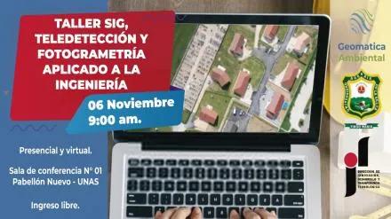 Taller SIG, Teledetección y Fotogrametría aplicado a la ingeniería